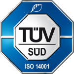 Logo TUV UNI EN ISO 14001